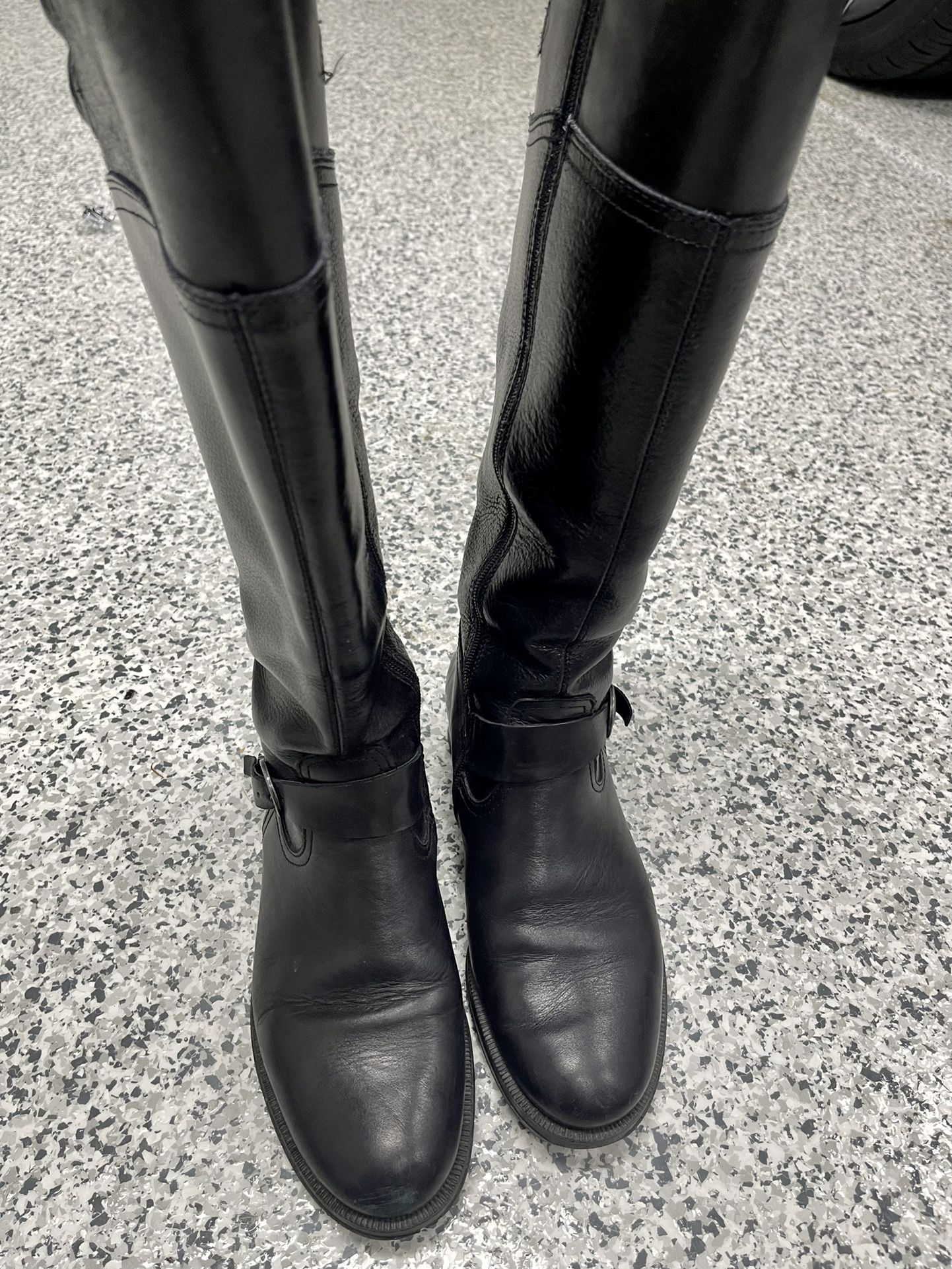 Aldo Leather Women Boots Size 38