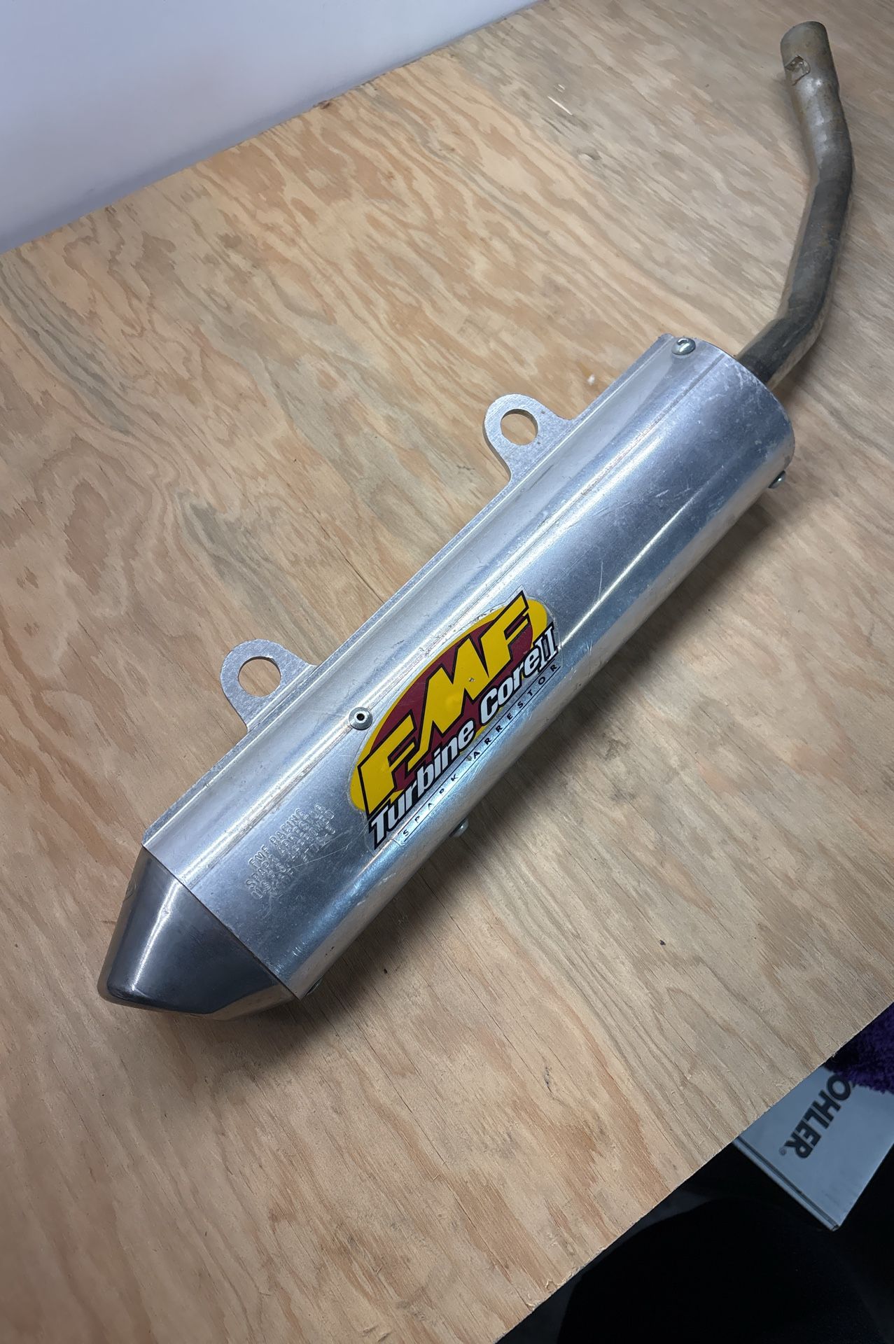2001 Kawasaki KX 125 FMF pipe