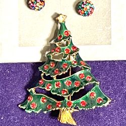 Stunning Enameled Holiday Set