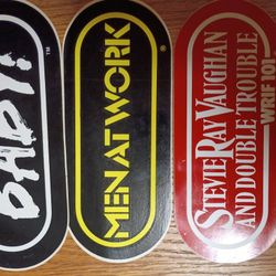 🤘🤘3 Classic 80's Bumper Stickers🤘🤘