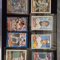 CAL RIPKEN - HALL OF FAMERS 8 EXCELLENT CONDITION CARDS 