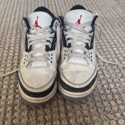 Jordan 3’s White