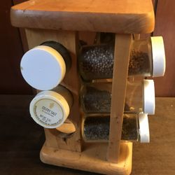 Rotating spice Rack 