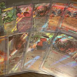 Pokémon cards EX crimson Haze