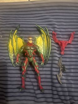 Vintage 1996 Legends of the Dark Knight Dive Claw Robin Hasbro Action Figure