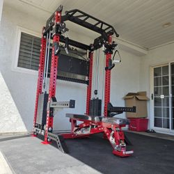 Vesta Pro Series 2in1 Squat Rack | Functional Trainer | 400lb Weight Stack | Commercial Grade | Gym Equipment | FREE DELIVERY🚚 🔴Plus SALES TAX 💲