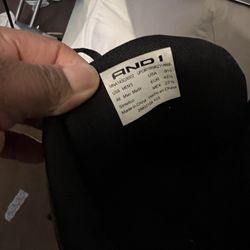 And1 Black And Goods Suede Tongue