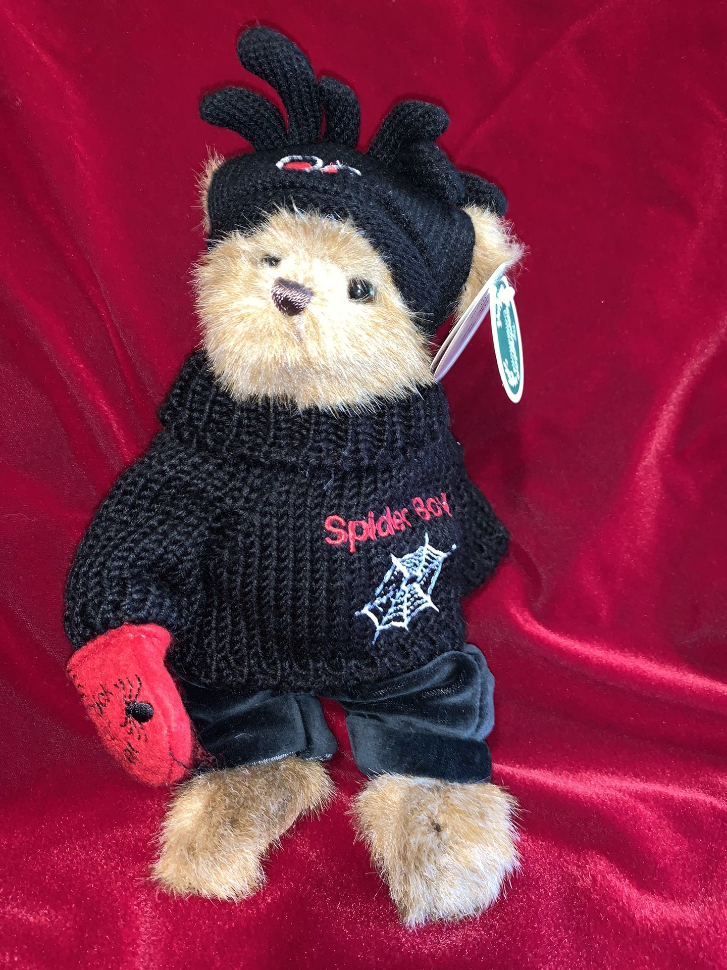 2007 Retired Webster Spider Boy From The Bearington Bear Collection