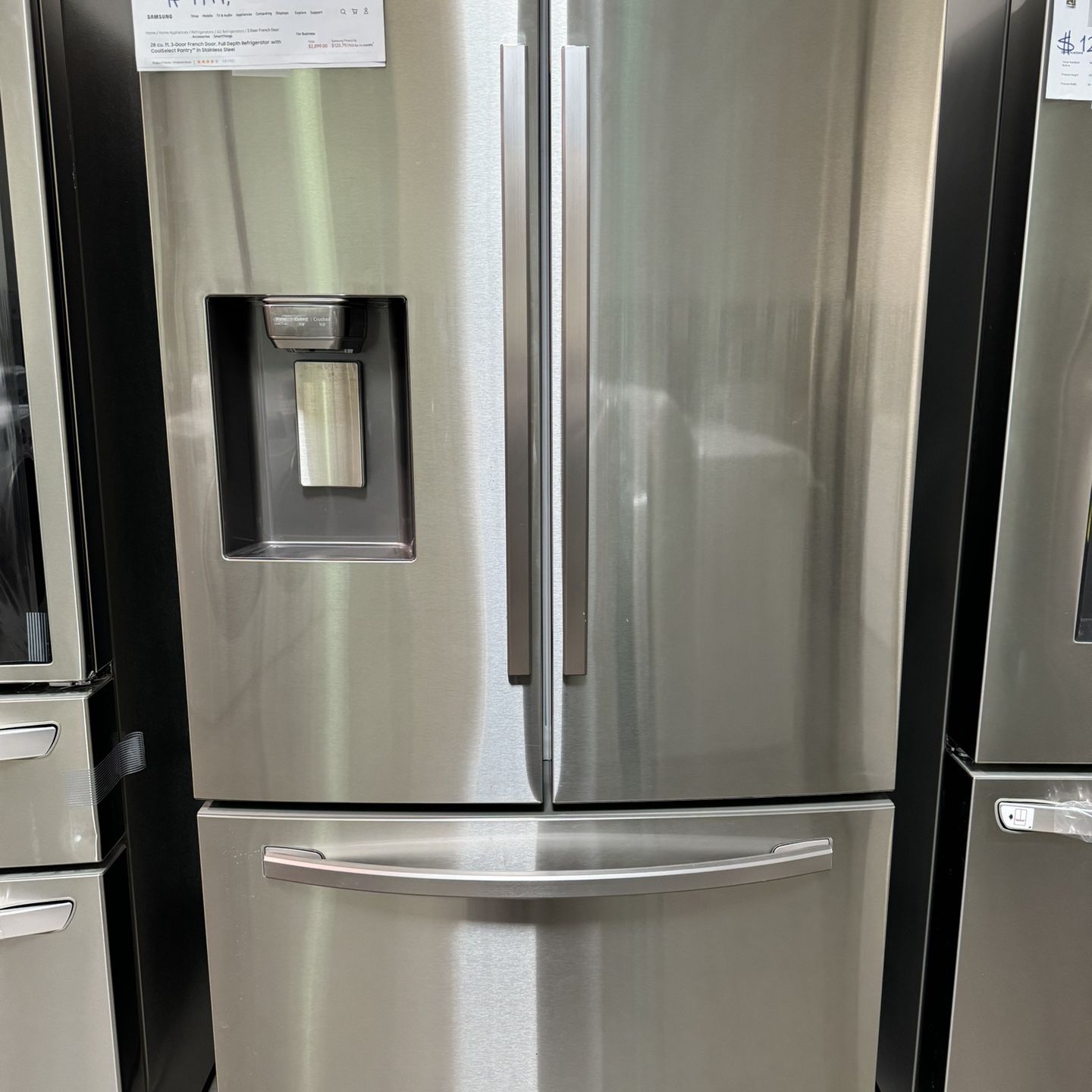 Samsung French Door Full Depth Refrigerator With CoolSelect Pantry In Stainless Steel