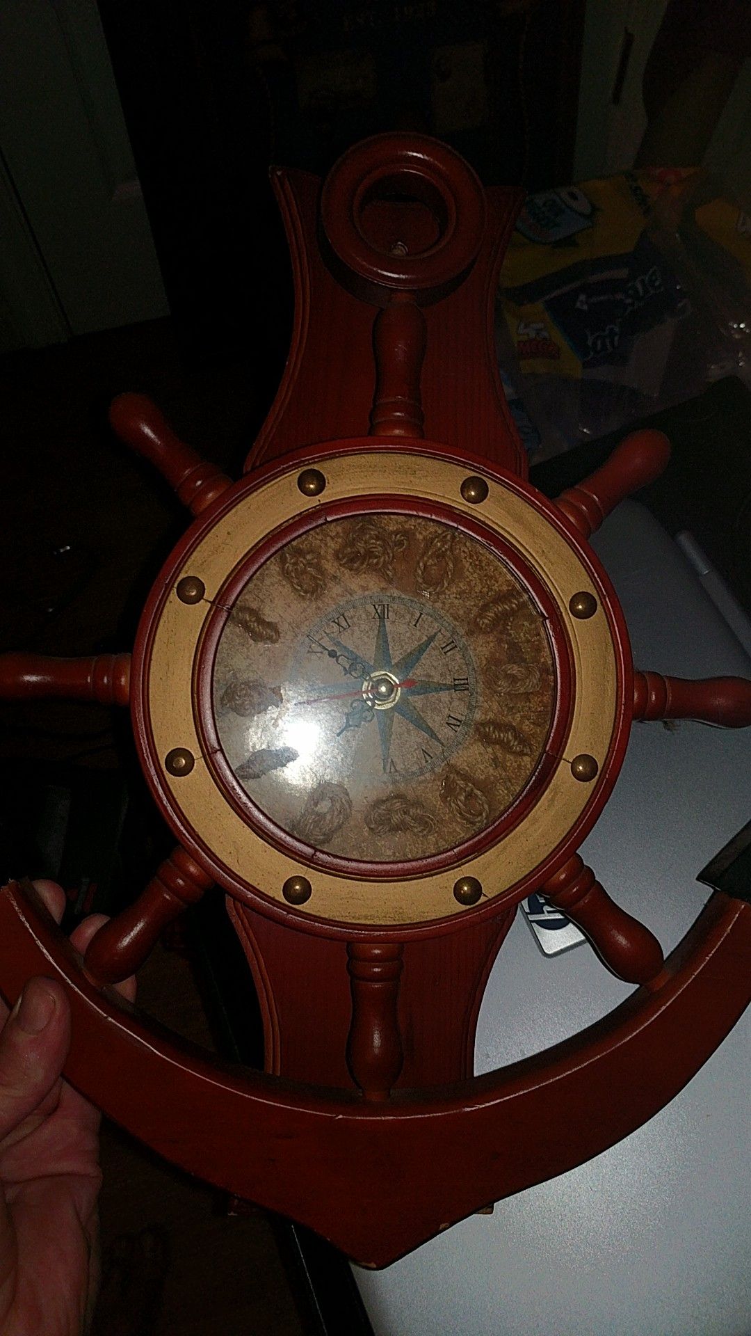 Antique mariners clock