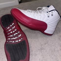 Jordan 12s.   cherry 🍒 (2023)
