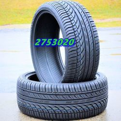 2753020 new tires 125$ ea install balance