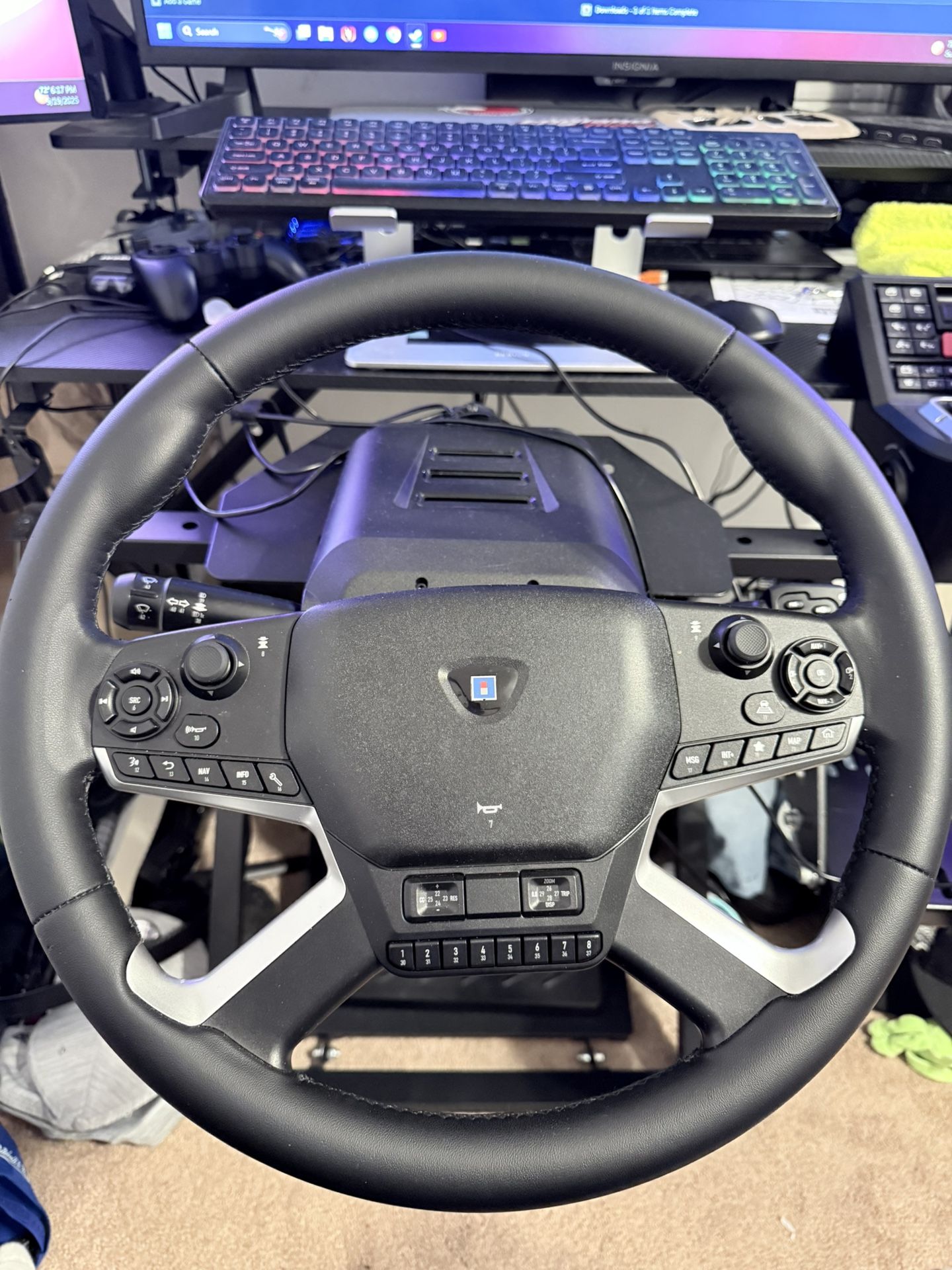 Hori Force feed Back Truck Control System