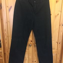 Chaps Boys 14 Husky Flat Front Khakis