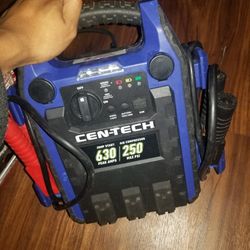 Cen-Tech Portable Jump Starter / With Air Compressor