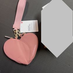 Lululemon Heart Wristlet