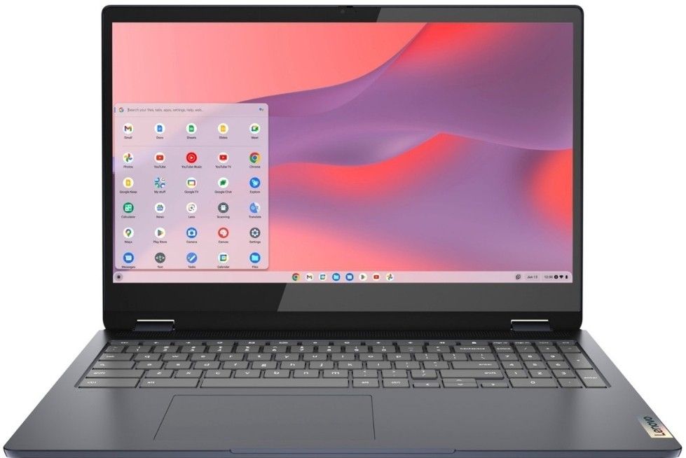 Lenovo - Flex 3i Chromebook 15.6" FHD Touch-Screen Laptop - Celeron N4500 - 4GB Memory - 64GB eMMC - Abyss Blue. Model:82T3000DUS. Will come as shown.