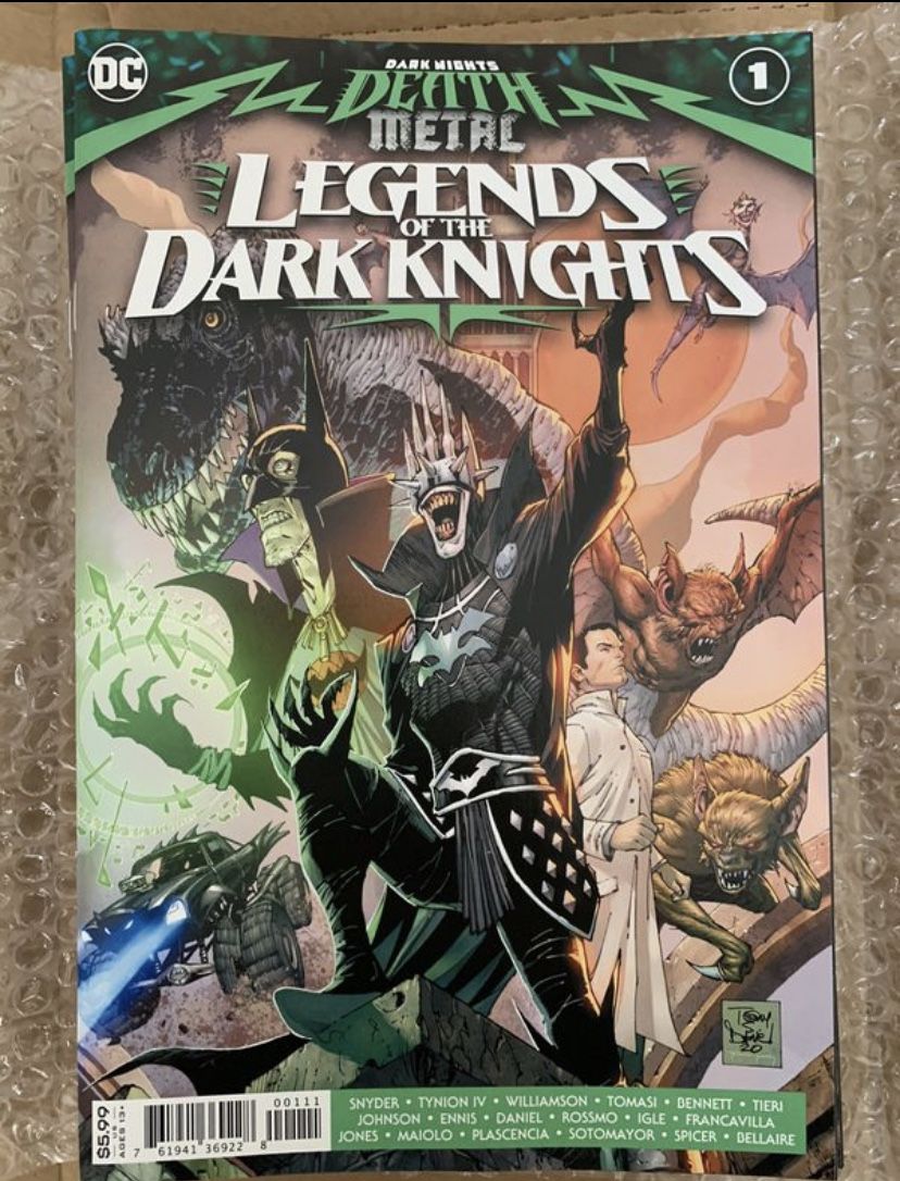 Death Metal Legends of the Dark Knights 1