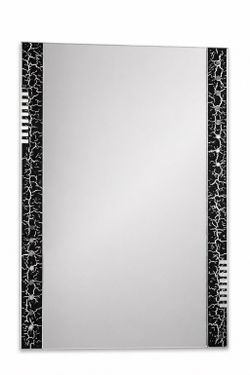 Modern Black Decorative Bathroom Mirror