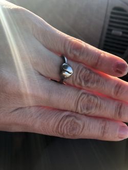 925 silver Heart ring