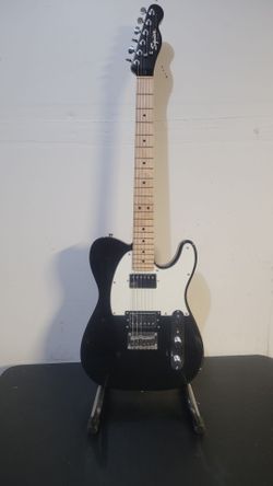 Fender Squier Contemporary HH Telecaster • Black Metal Flake Finish