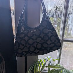 Various Coach Purses, Shoes And Diaper Bag.