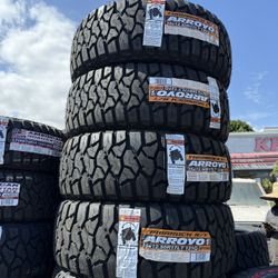 ‼️🚨vendo Set De Llantas Lt 35x12.50 17 Arroyo Tires R/T