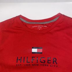 Red Tommy Hilfiger Tee