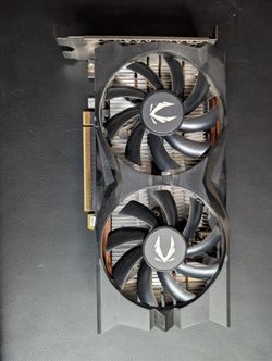 Zotac GeForce GTX 1660 6GB Twin Fan Graphics Card - Clean, Tested, Works Great