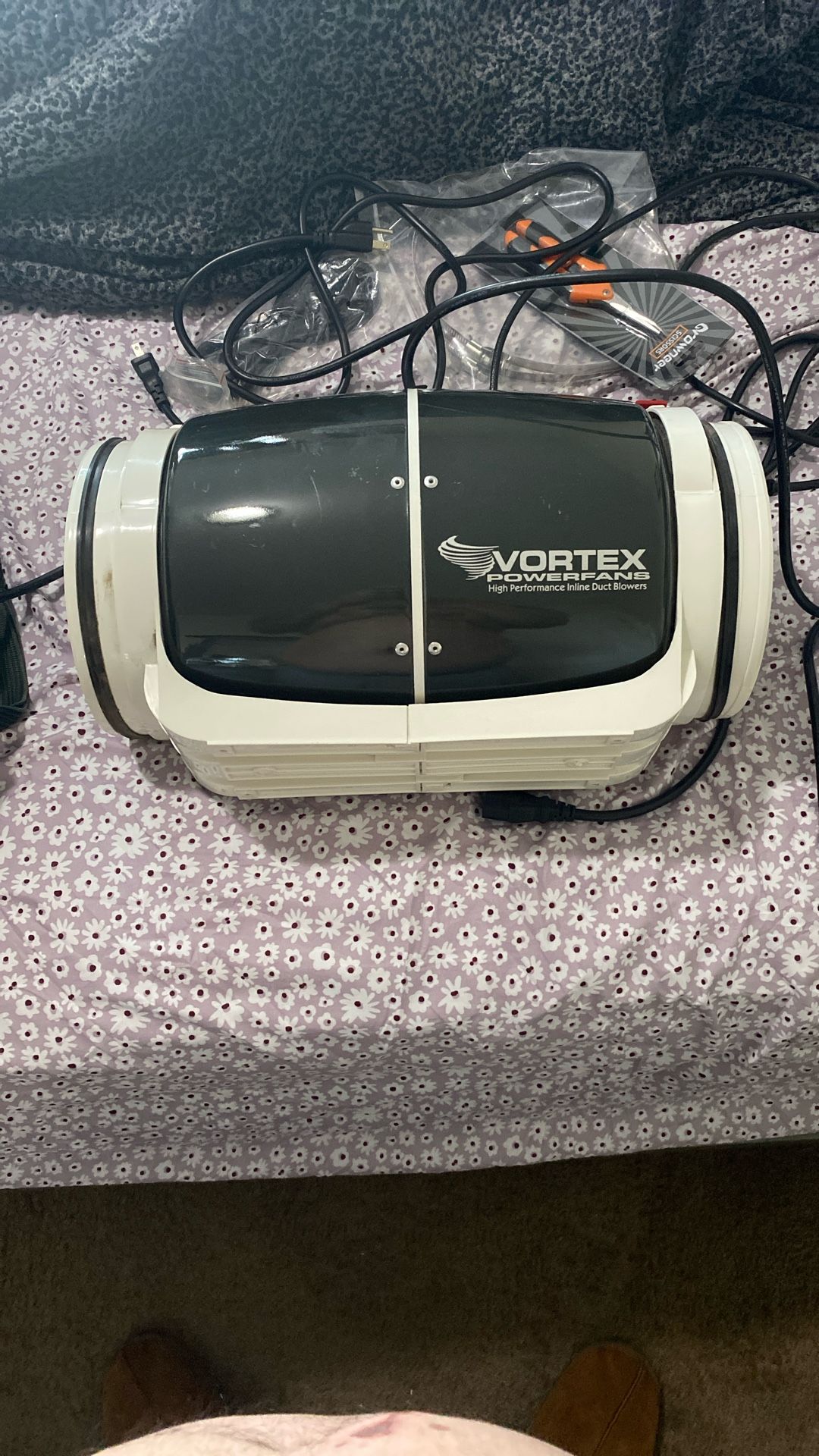 vortex power fan inline duct blowers 