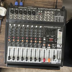 Powered PA MIXER