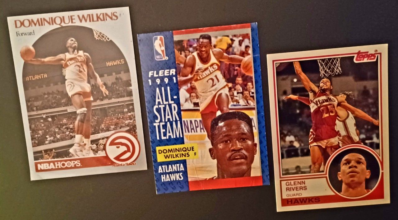 BASKETBALL CARDS SET COLLECTOR PHOENIX SUNS, ATLANTA HAWKS, WASHINGTON BULLETS