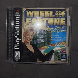 Wheel of Fortune Playstation 1 Game