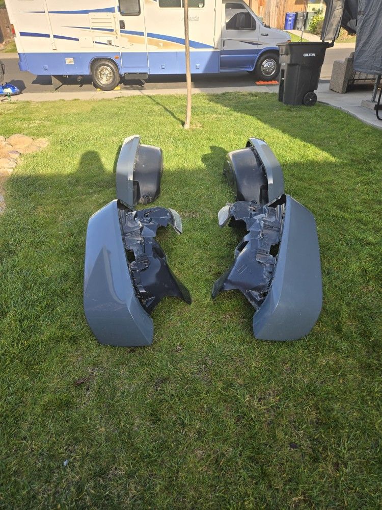 2015 To 2017 JEEP WRANGLER  OME  Anvel GRAY Fenders Set Of 4 Front And Back ..Great Condition!