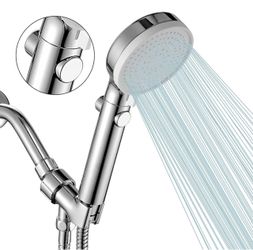 Shower Head with Handheld Shower Head with ON/Off Switch 3-Modes