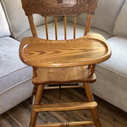 Antique Vintage high chair