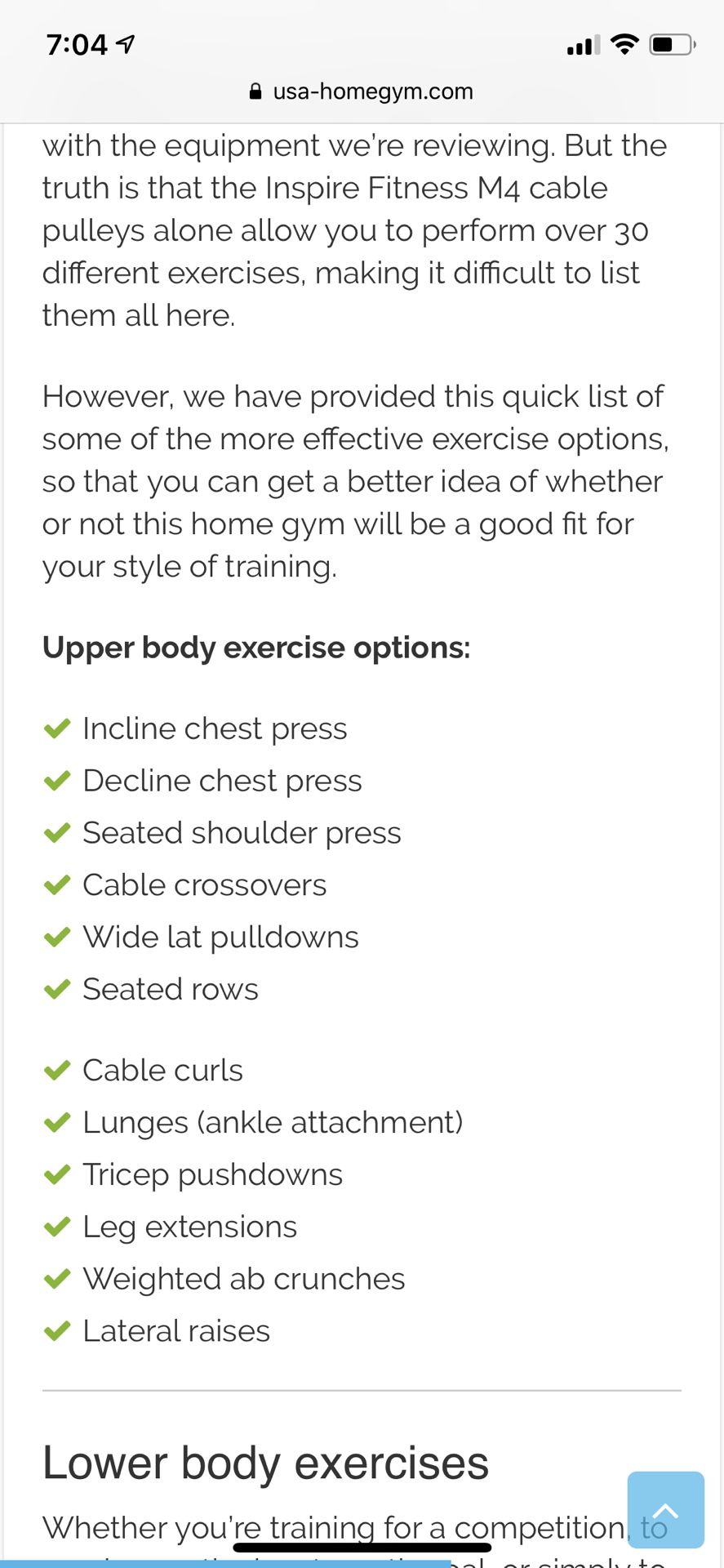 Inspire fitness M4 Home multigym for Sale in Canal Winchester, OH