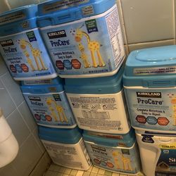 Kirkland, similac and Enfamil