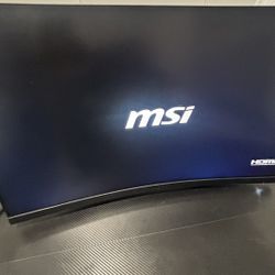 Msi Curved Gaming Monitor  