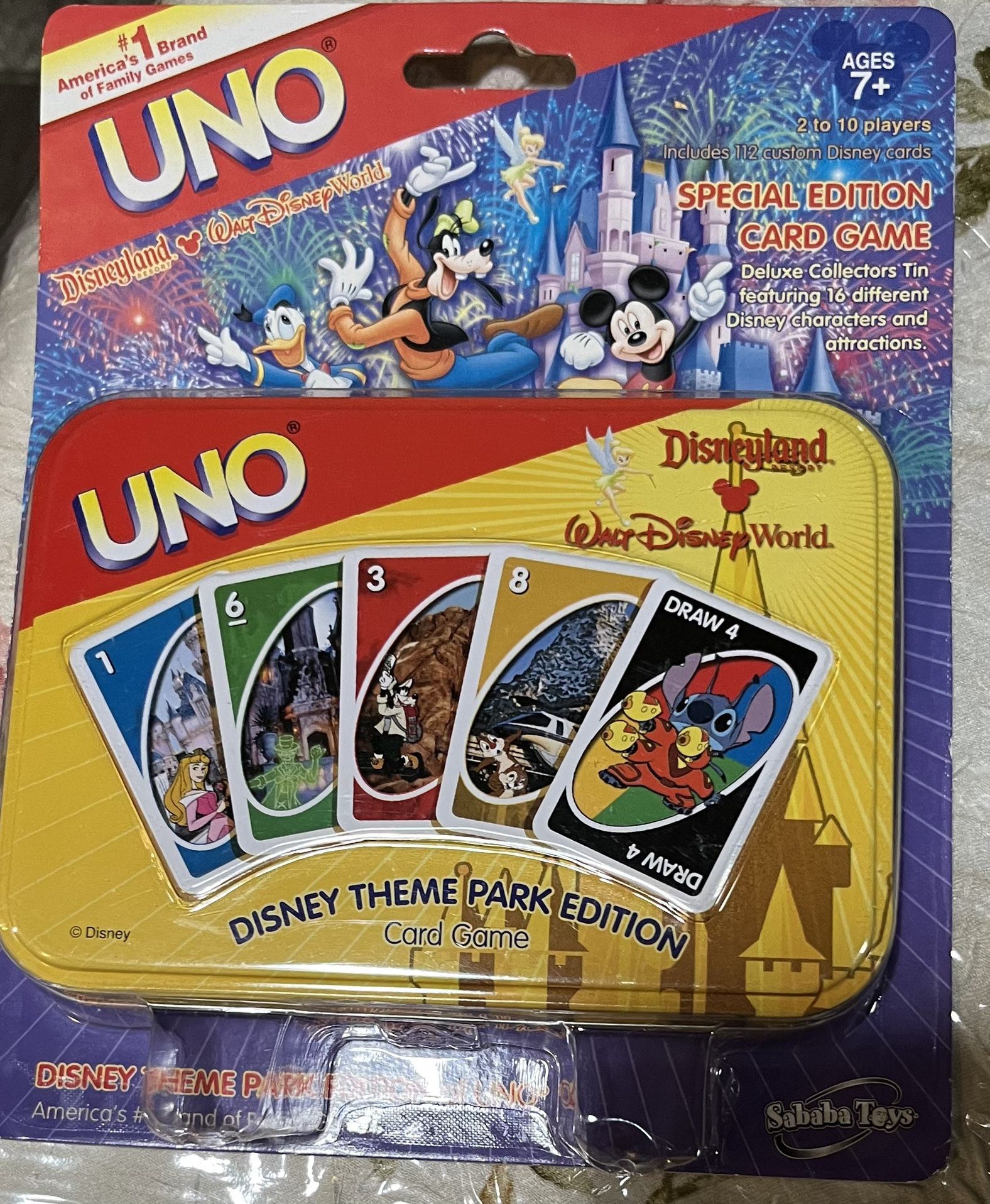 Limited Edition Disney Uno Game