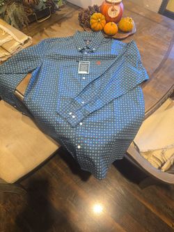 CueroLine Button-Down Long Sleeve Shirt