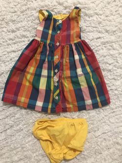 Baby dress - size 12 m