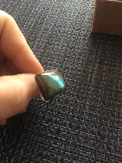 Natural Labradorite ring