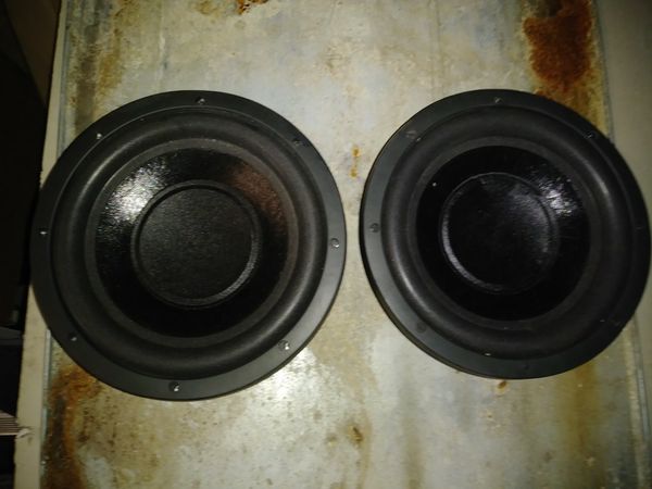 Pair Of Shock Z4 10 Subs 1000 Watts Each Dvc With Box For In Pair Of Shock Z4 10 Subs 1000 Watts Each Dvc With Box For In Northfield Oh Offerup
