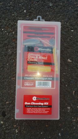 GUN CLEANING KIT.