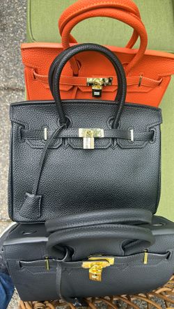 LEATHER TOGO HANDBAGS 25CM 30CM
