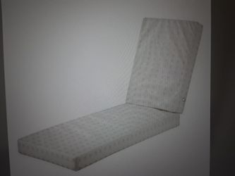 Classic Accessories 80 X 26 X 3 Inch Patio Chaise Lounge Cushion Foam