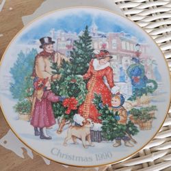 Avon Christmas Plates