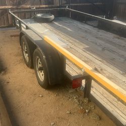 16ft Trailer With Helper Springs