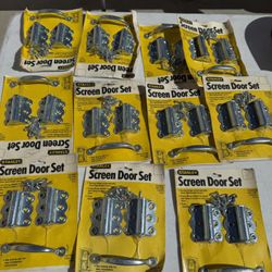Screen Door Hinges And Handle